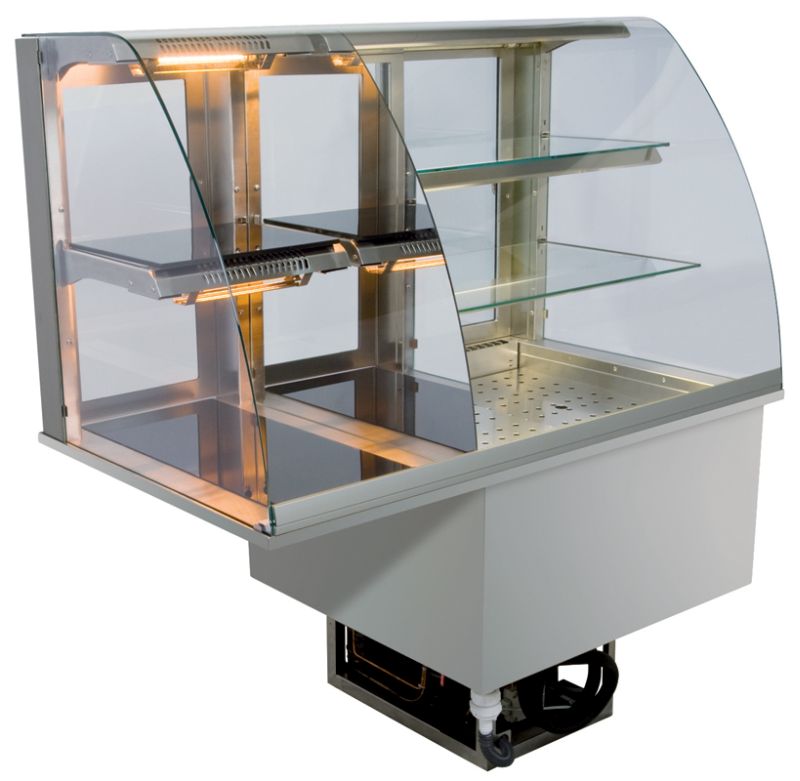 Bild 1: Nordcap Kombinationsvitrine KGW GR-152-70-E